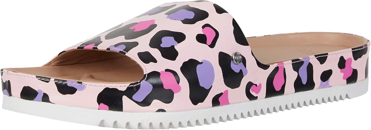 Amazon.co.jp: UGG レディース ジェーン レオパードスライドサンダル